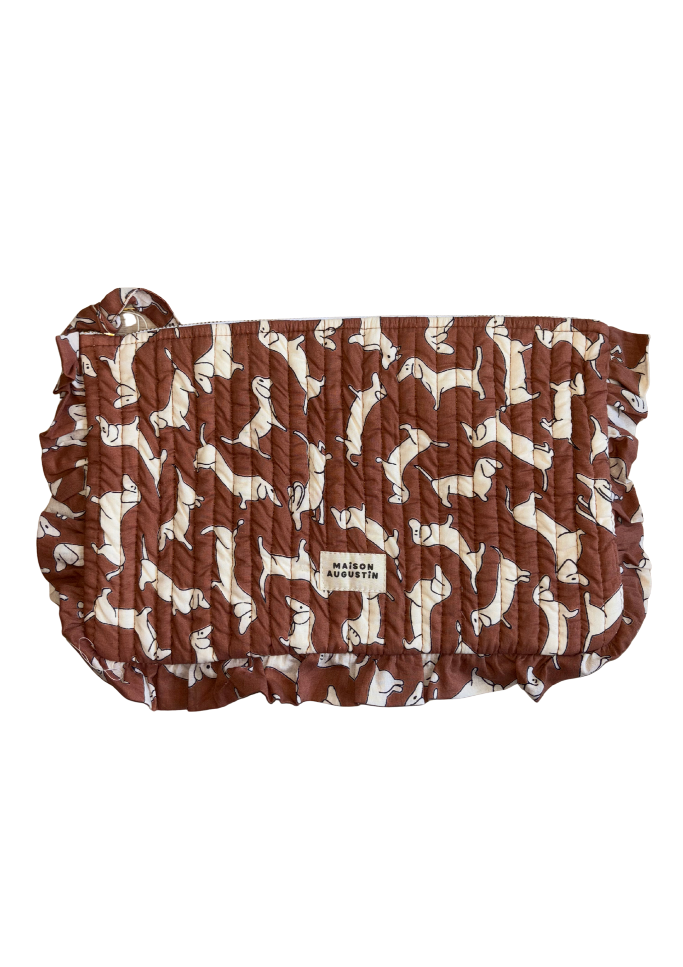 Grande Pochette Teckel Brown