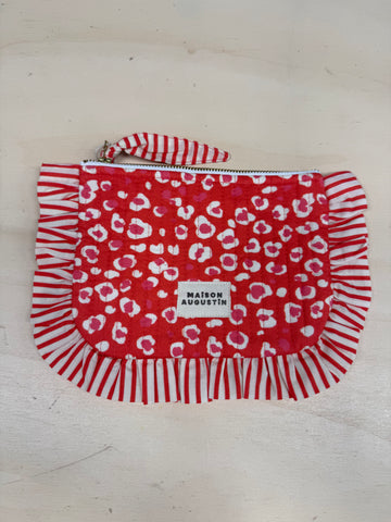 Petite Pochette Graou cerise