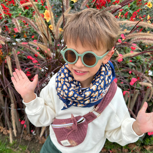 Foulard Adulte Leo Nuit  100 cm