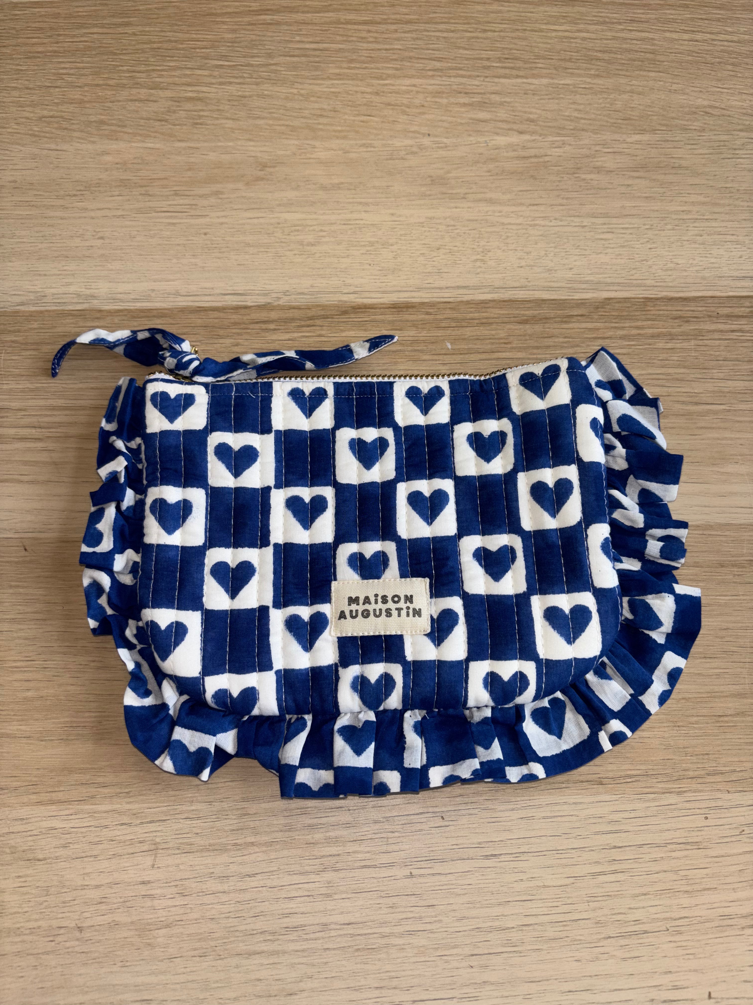 Petite Pochette Damier Bleu
