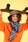 Foulard Adulte Teckel Blue