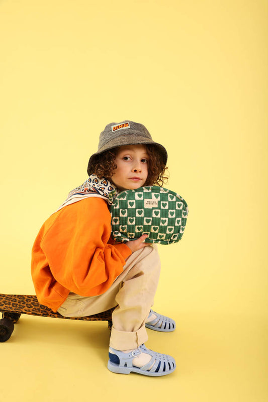 Trousse Make up Coeur Sapin