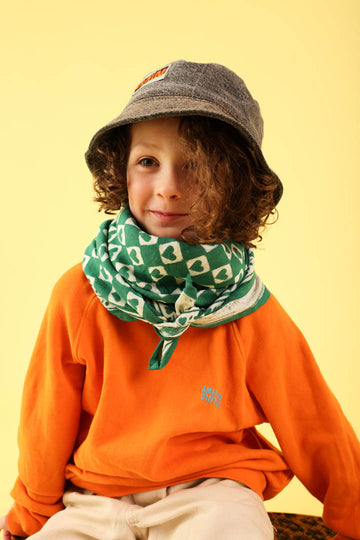 Foulard Adulte Coeur Sapin 100cm