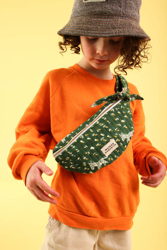 Sac Banane Kids Zebra Gazon