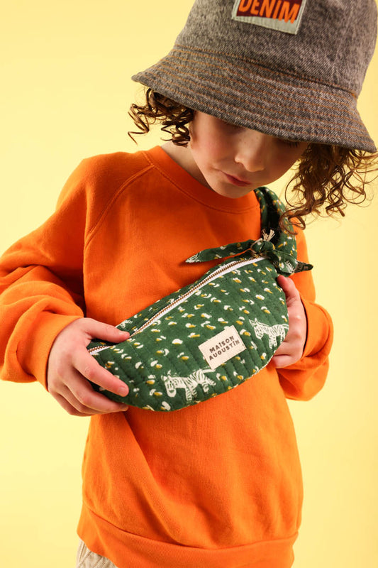 Sac Banane Kids Zebra Gazon