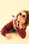 Foulard Adulte Teckel Brown