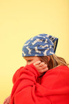 Foulard Bébé Enfant Teckel Blue