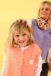 Duo Foulard Matchy Matchy 1 grand et 1 petit Pomelo lilas