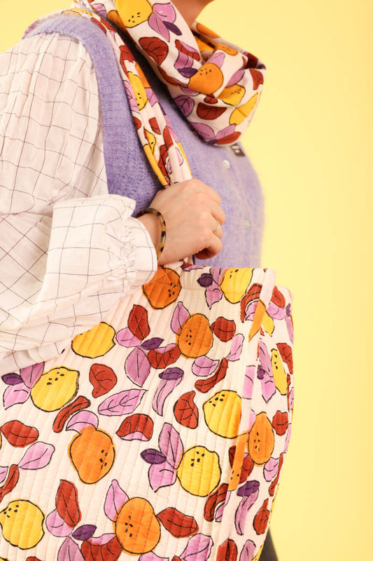 Cabas Pomelo lilas