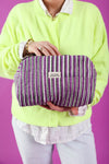 Trousse de toilette Stripe Purple
