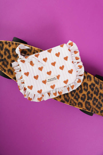 Petite Pochette Love Cannelle