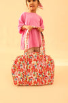 Sac Week end Floral rose