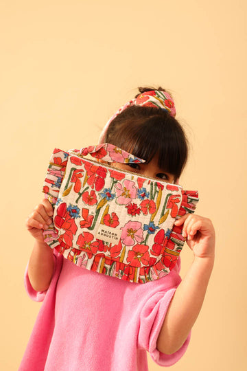 Petite Pochette Floral rose