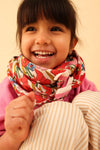 Foulard Adulte Floral rose