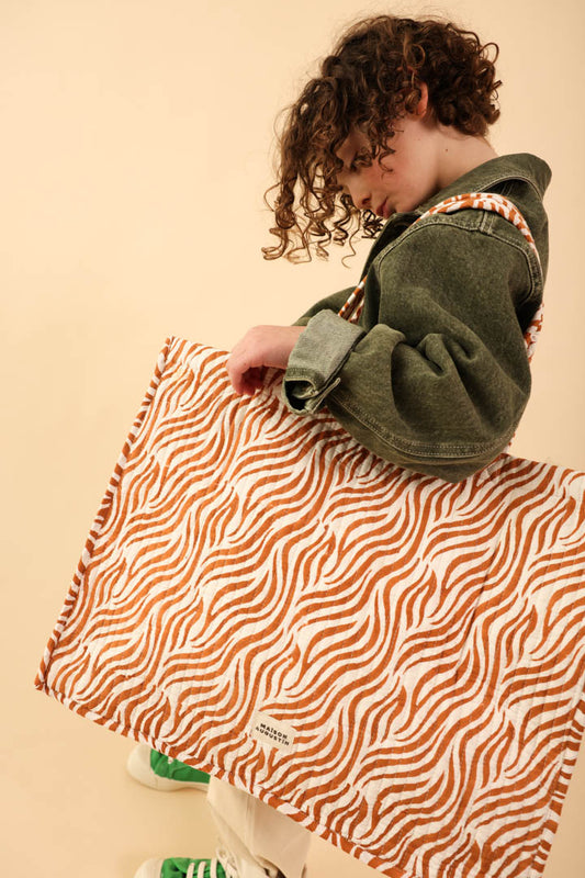 Cabas Zebre Camel