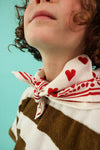 Foulard Bébé Enfant Love Cherry 50 cm