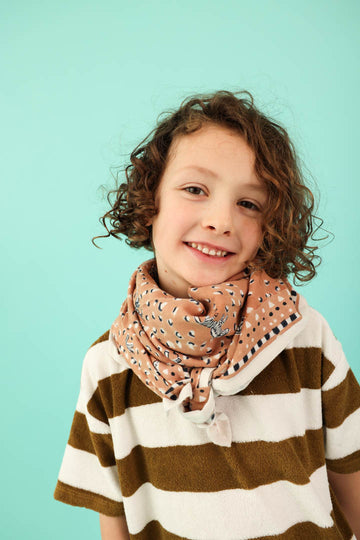 Foulard Adulte Zebra Beige