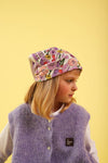 Foulard Bébé Enfant Floral lilas