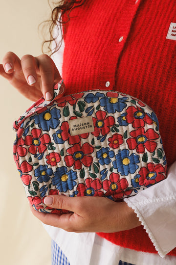 Trousse Make up Flower corail