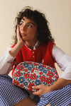Trousse de toilette Flower corail