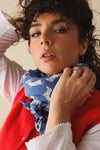 Foulard Adulte Teckel Blue
