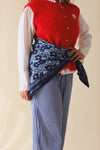 Foulard Adulte  Flower minuit