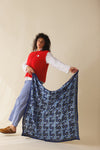 Foulard Adulte  Flower minuit