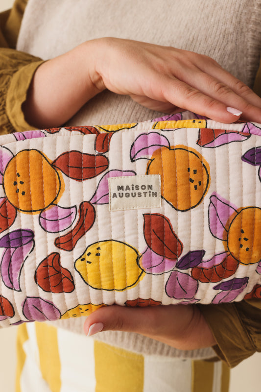 Trousse de toilette Pomelo lilas
