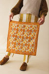 Foulard Bébé Enfant Flower Doré