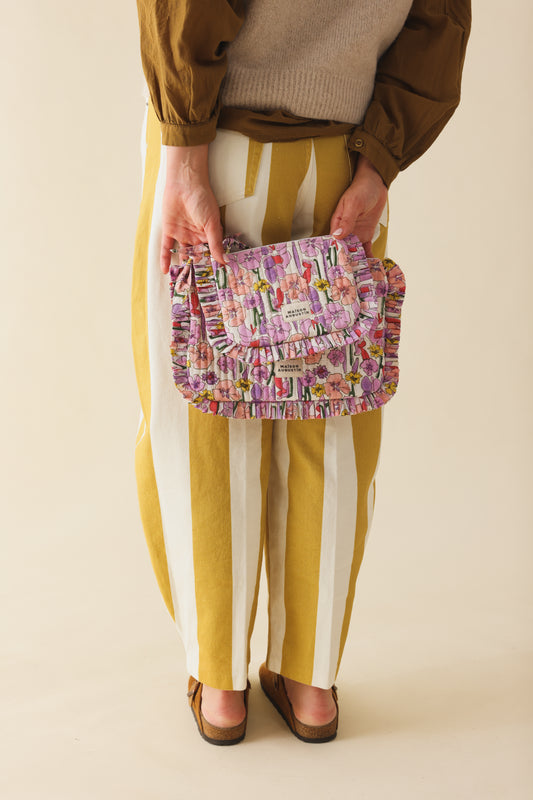 Petite Pochette Floral lilas