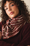 Foulard Adulte Cow-boy marron