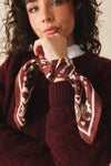Foulard Bébé Enfant Cow-boy marron
