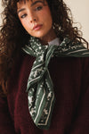 Foulard Adulte Cow-boy vert