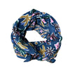 Foulard Adulte Matis bleu 100 cm