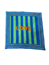 Foulard Bébé Enfant Stripe Prairie 50 cm