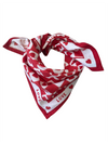 Foulard Bébé Enfant Coeur Rubis 50 cm