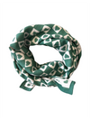 Foulard Adulte Coeur Sapin 100cm