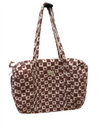 Sac Week end Coeur Prune