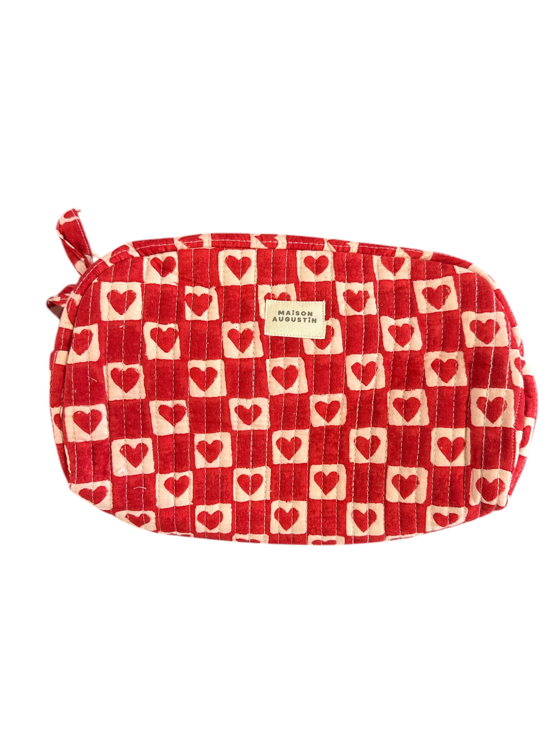 Trousse de toilette Coeur Rubis