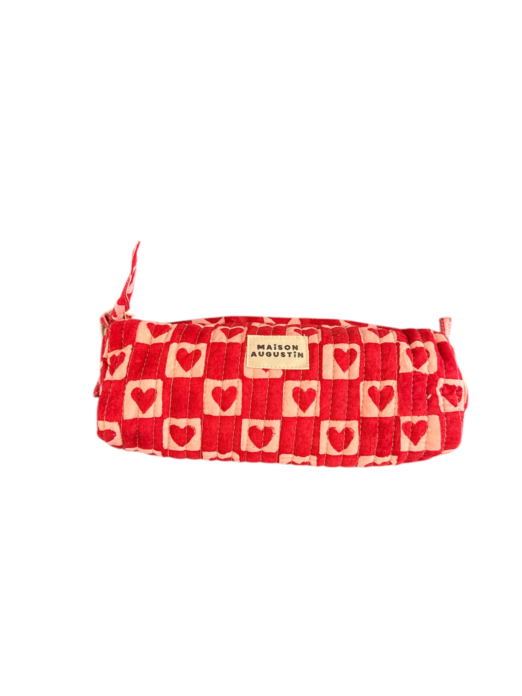 Trousse Ecolier Coeur Rubis