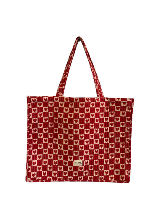 Cabas Coeur Rubis