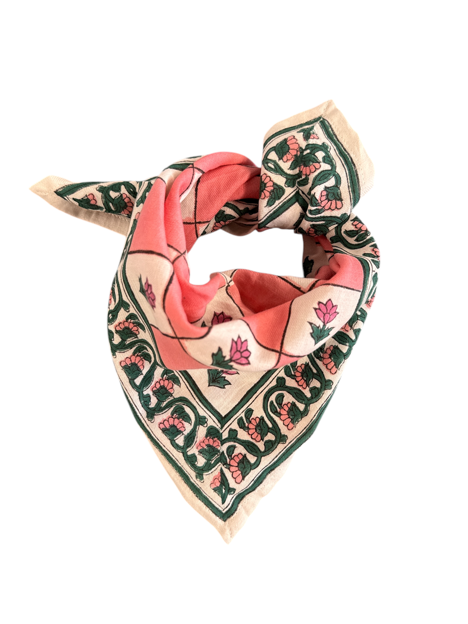 Foulard Bébé Enfant Flo Pink 50 cm