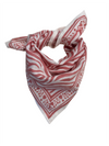 Foulard Bébé Enfant Zèbre Rose 50cm