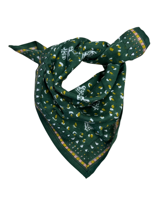 Foulard Bébé Enfant Zebra Gazon