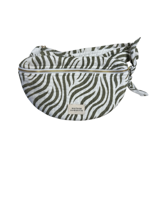 Sac Banane Kids Zebre Kaki