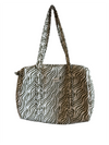 Sac Week end Zebre Kaki