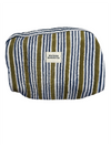 Trousse de toilette Stripe Kaki