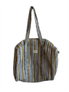 Sac Week end Stripe Kaki