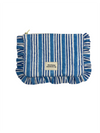 Petite Pochette Stripe Bleu