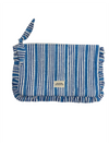 Grande Pochette Stripe Bleu